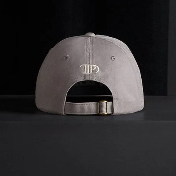 NWOT Taylor Swift TTPD The Tortured Poets Department Gray Dad Hat - Picture 2 of 8